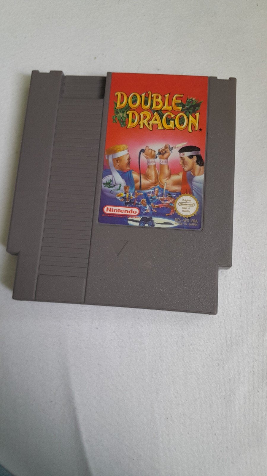 Double Dragon NES Game Cartridge, Spelcomputers en Games, Gebruikt, Vechten, 2 spelers, Eén computer