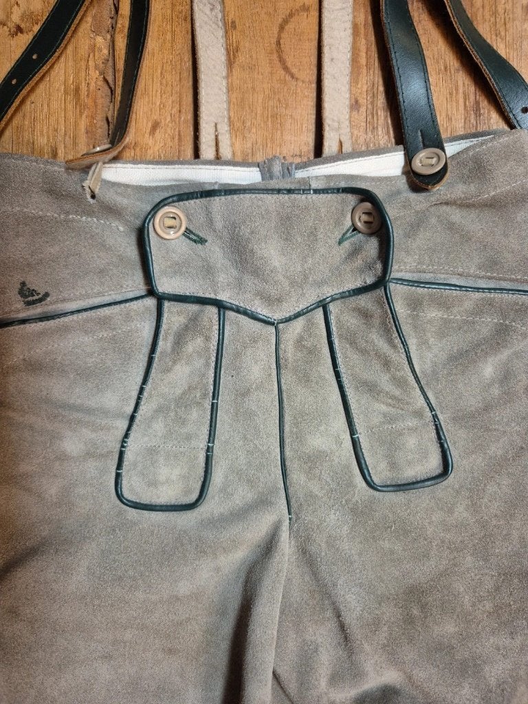 Mooie kinder lederhosen, Handgemaakt, Djt@dejuistetoon.eu, Ophalen of Verzenden, Zo goed als nieuw