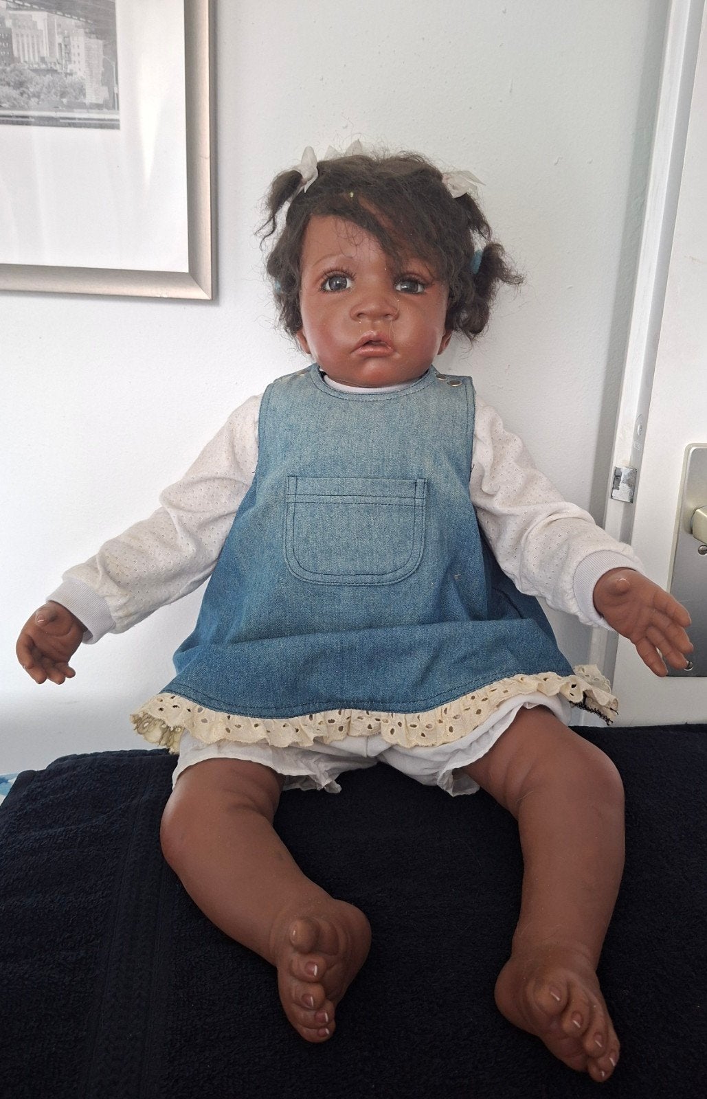 Prachtige Ashton-Drake Verzamelpop "Jasmine at age 1-1/2" -, Ophalen, Zo goed als nieuw, Pop