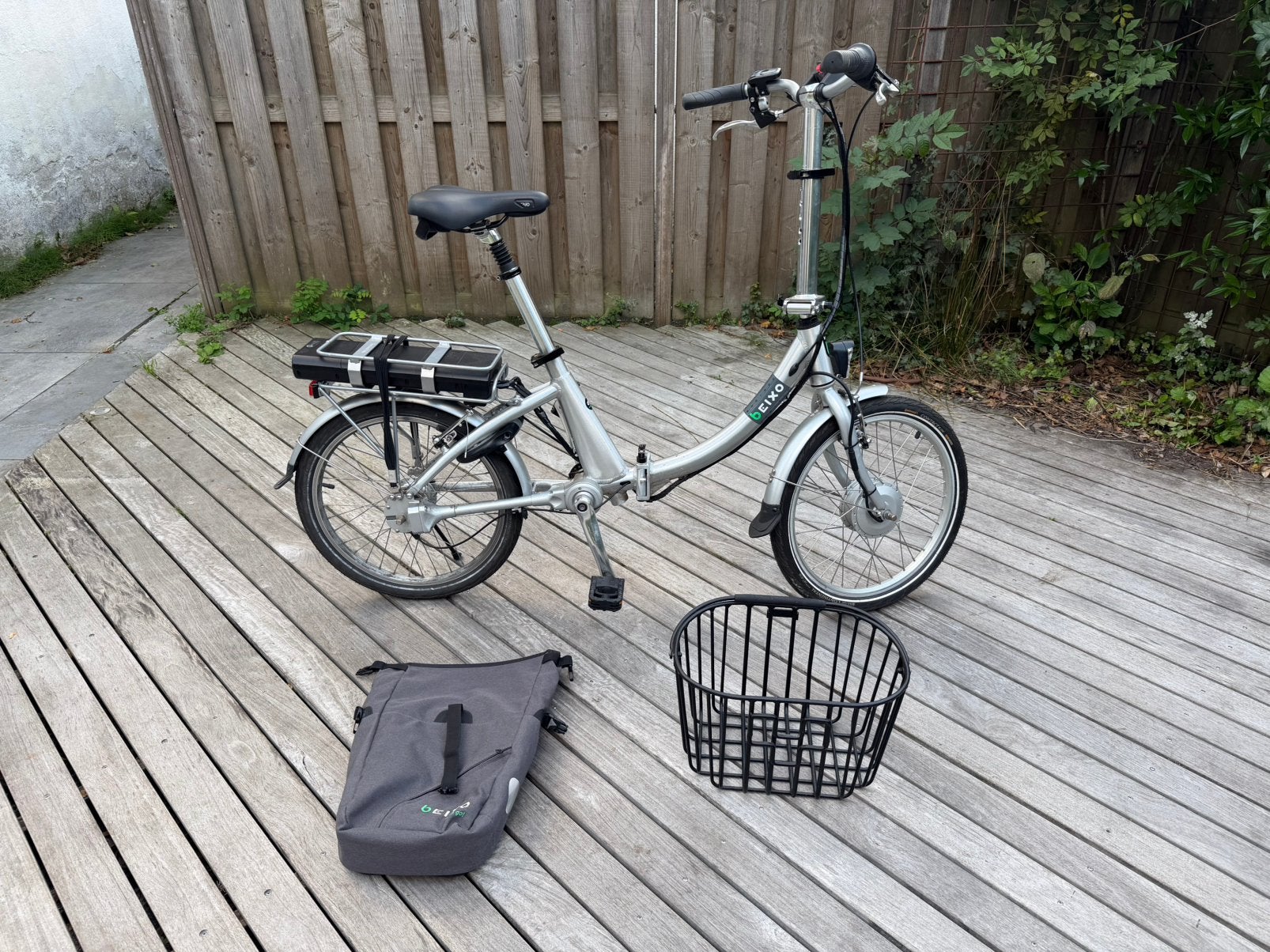 Beixo electrische vouwfiets, Ophalen, 20 inch of meer, Versnellingen, Zo goed als nieuw