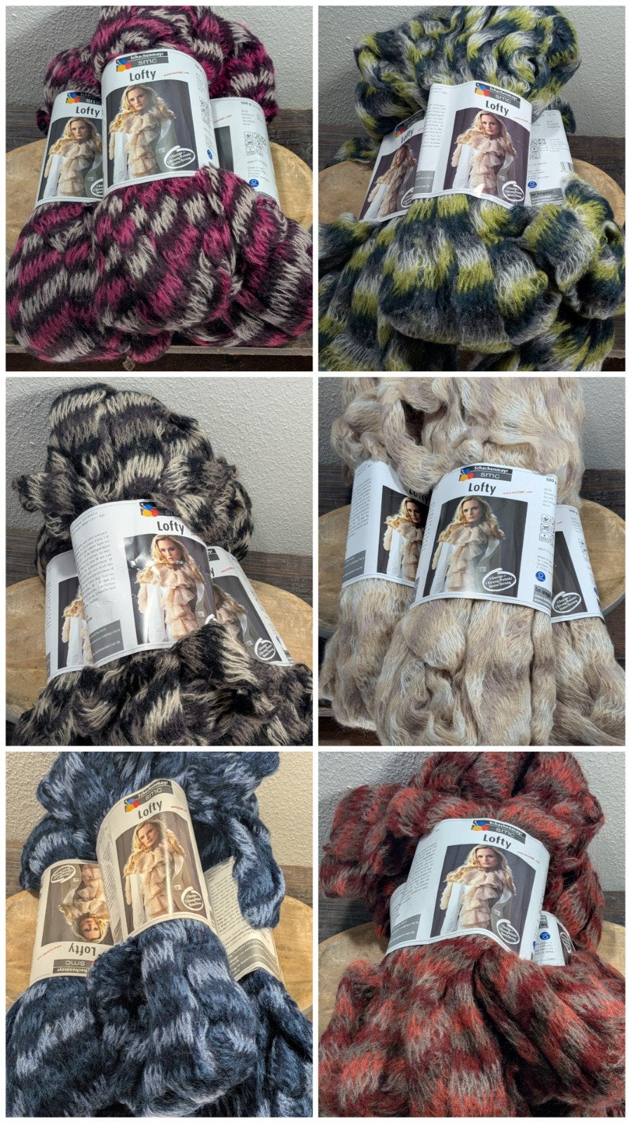 diverse setjes Schachenmayr Lofty fantasie garen, Ophalen of Verzenden, Nieuw, Breien of Haken, Wol of Garen