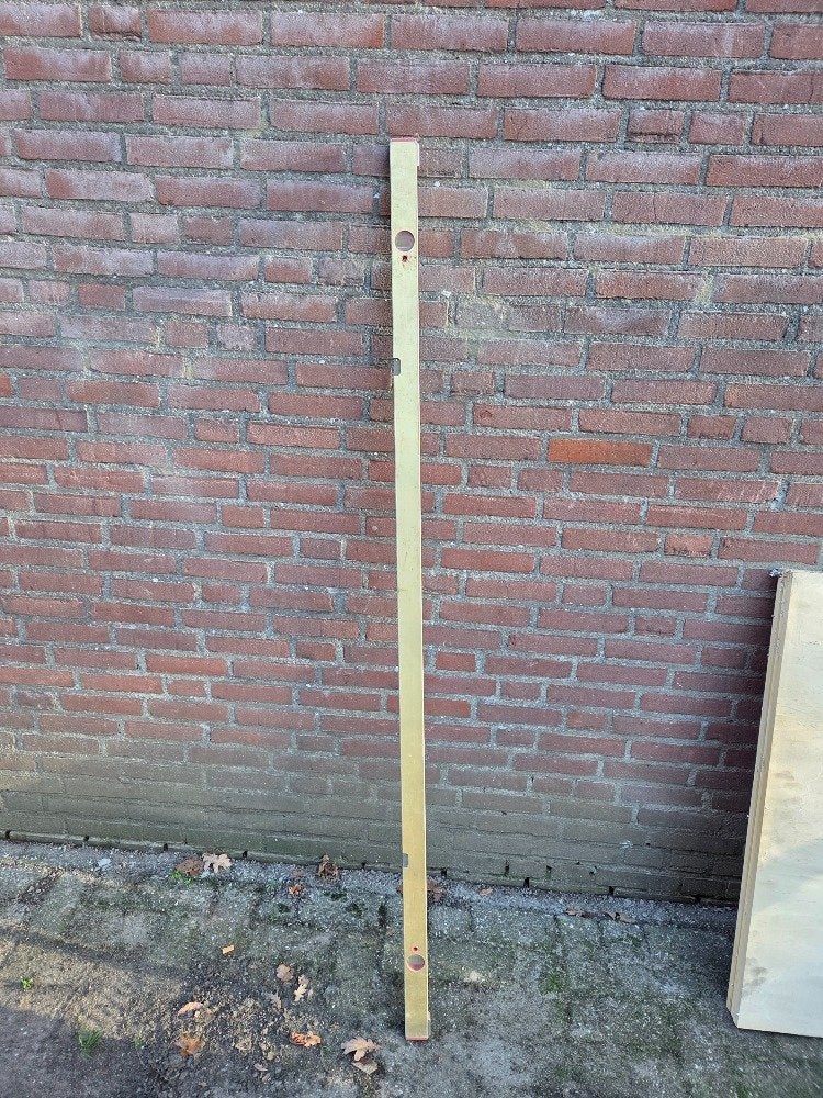 sola bouwwaterpas lang, 180 cm, Ophalen of Verzenden, 'T Olde Gre-j, Info@toldegrej.nl, Endepoelstraat 20f Didam