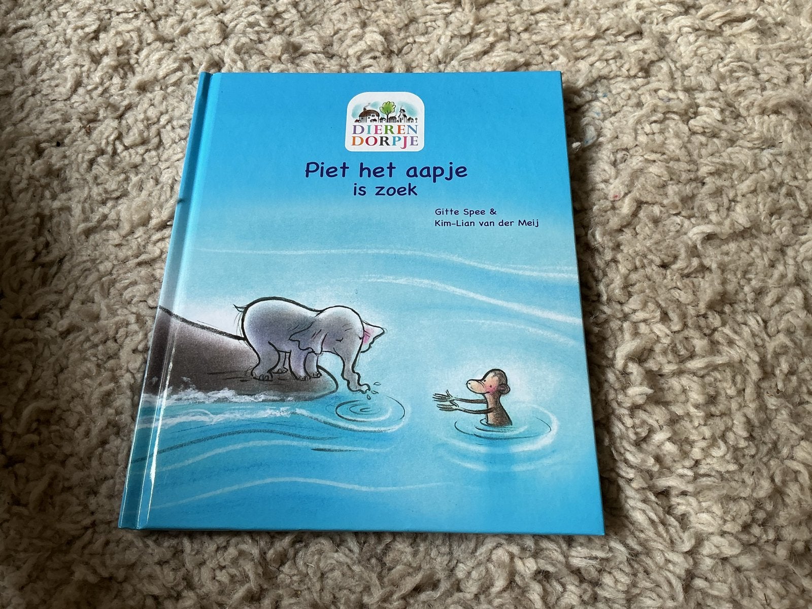 Dieren Dorpje: Piet het aapje is zoek - Gitte Spee giro555, Boeken, Ophalen of Verzenden, Nieuw
