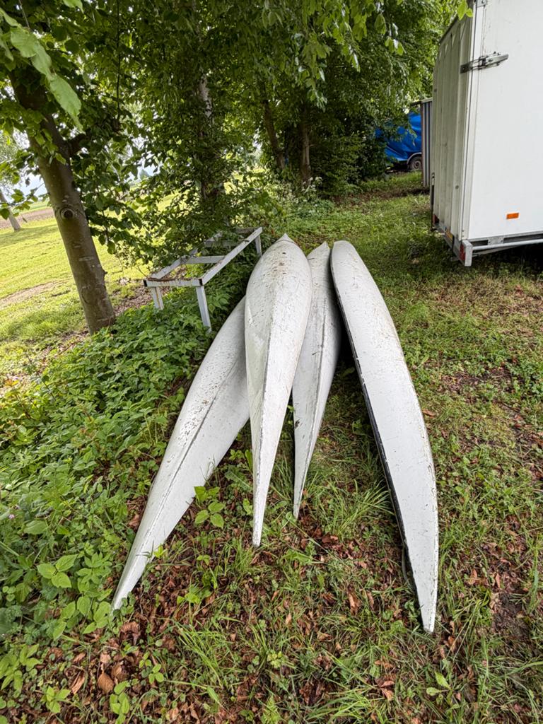4x Kajak - Gebruikt, Watersport en Boten, Kajaks, Gebruikt, 1-persoons, Opblaasbaar, Ophalen