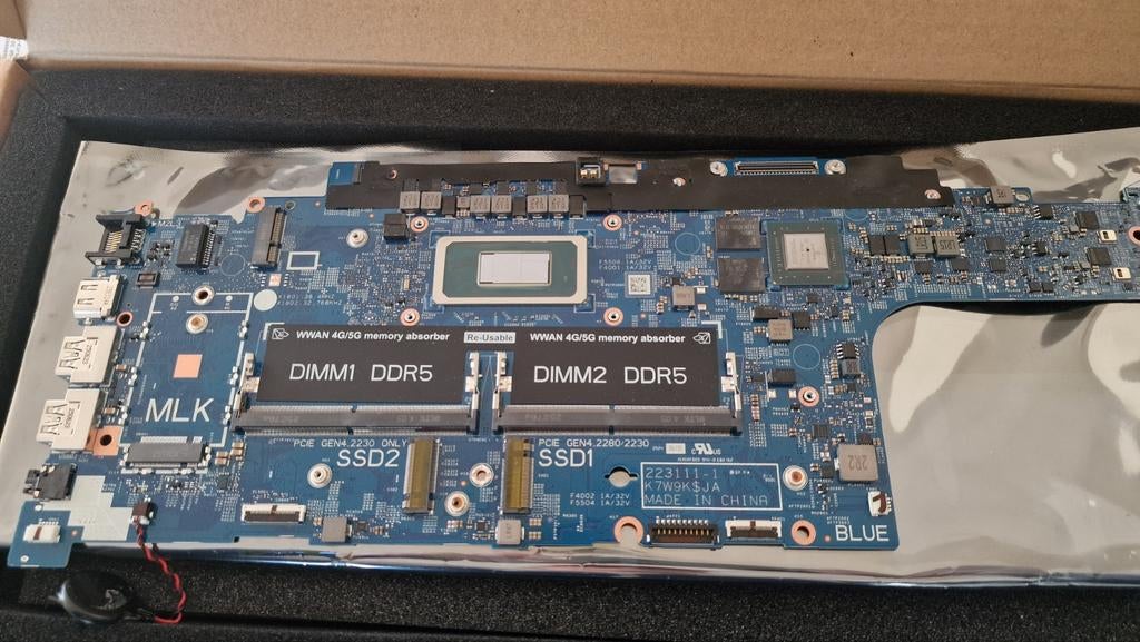 PRECISION 3590 LATITUDE 5550 MOTHERBOARD, Ophalen of Verzenden, Nieuw, DDR5