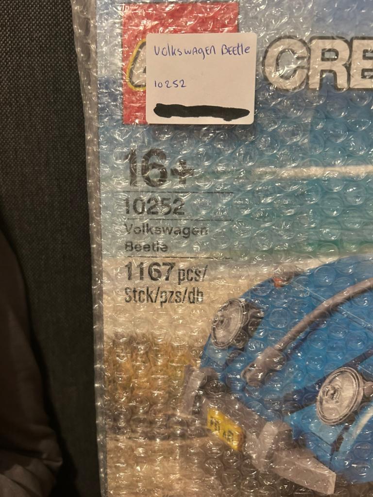 LEGO Creator Volkswagen Kever - 10252 | Nieuw, ., Nieuw, Ophalen of Verzenden, .