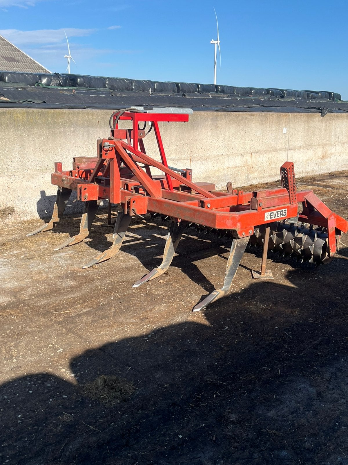 Evers cultivator, Ophalen, Grondbewerking