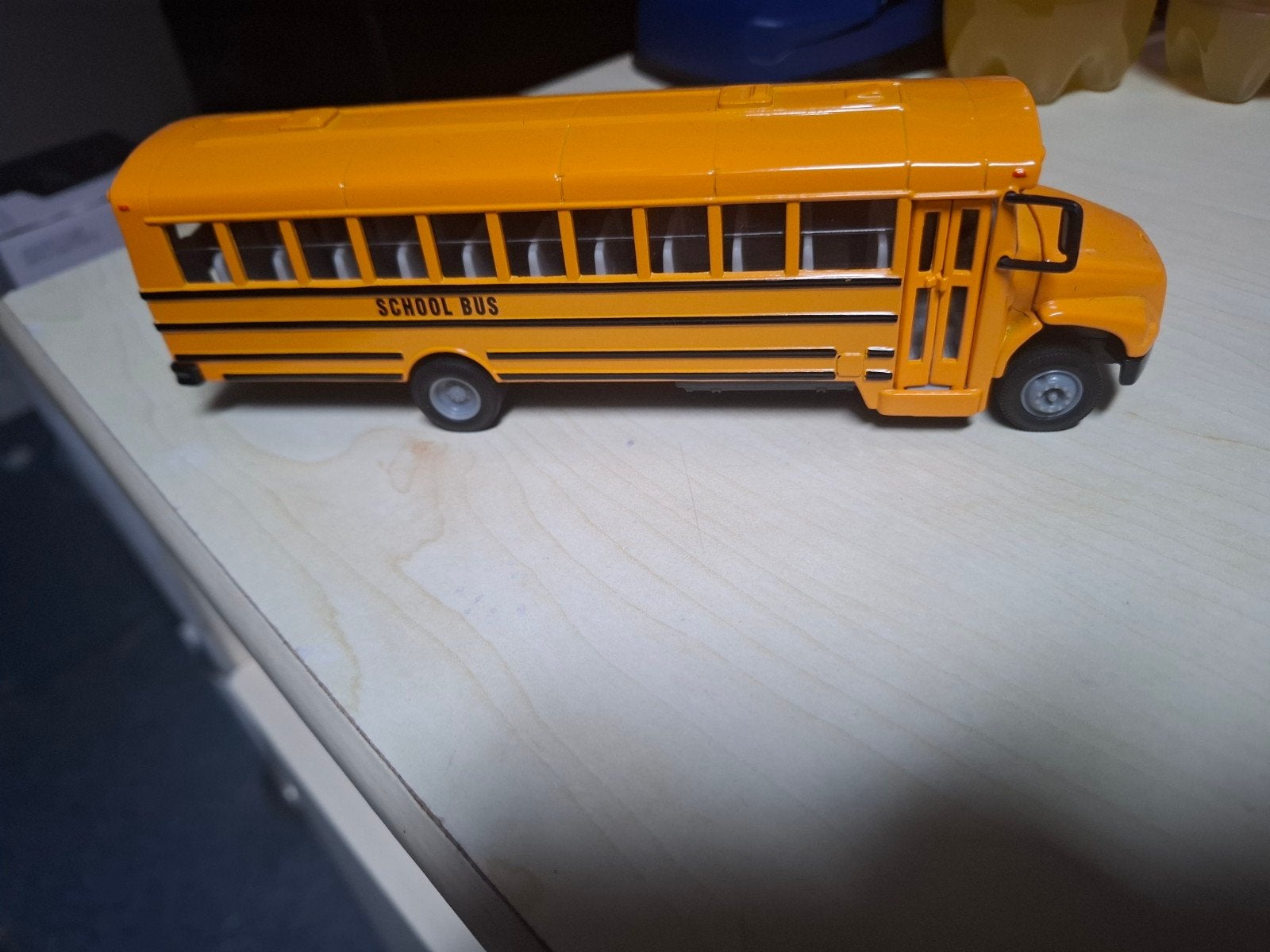 Siku 3771 Gele Schoolbus Speelgoedmodel - Zo goed als nieuw, Ophalen of Verzenden, Nieuw, Bus of Vrachtwagen, SIKU