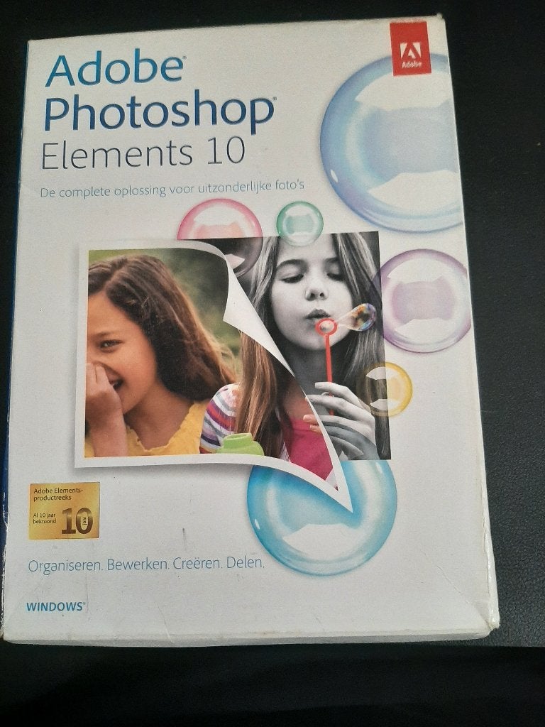 Adobe Photoshop Elements 10, Computers en Software, Ophalen of Verzenden, Nieuw, Windows