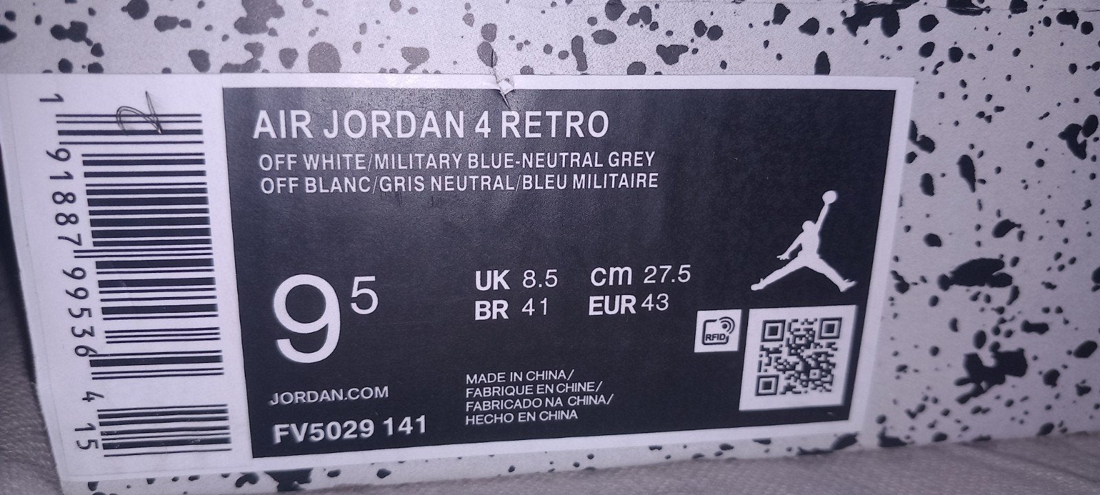 Air Jordan 4 Retro Military Blue (2024) - Maat 43, Kleding | Heren, Schoenen, Ophalen, Wit, Nieuw, Sneakers of Gympen