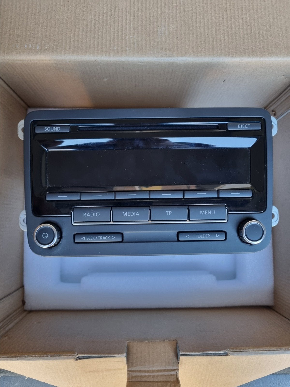 VW RCD 310 Radio met XTRONS, Auto diversen, Ophalen of Verzenden, Gebruikt