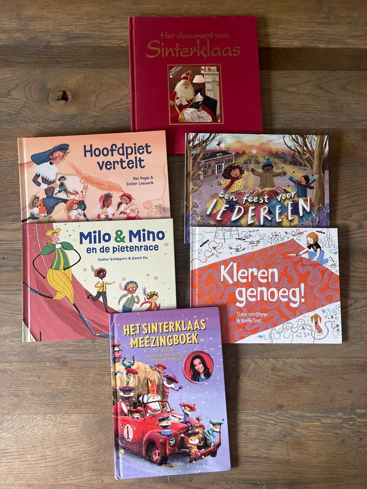 Sinterklaas boeken - Set van 6 stuks, Fictie algemeen, Jongen of Meisje, Ophalen of Verzenden, Zo goed als nieuw