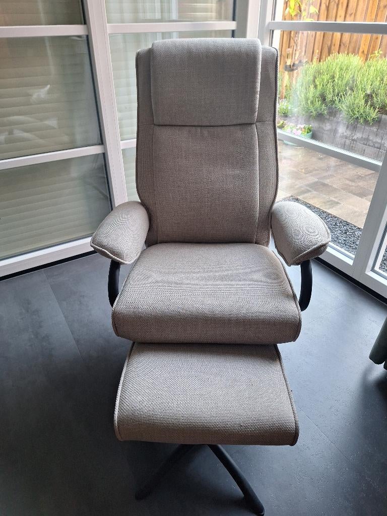 Relax fauteuil, Huis en Inrichting, Fauteuils, Ophalen, 75 tot 100 cm, Zo goed als nieuw, Stof