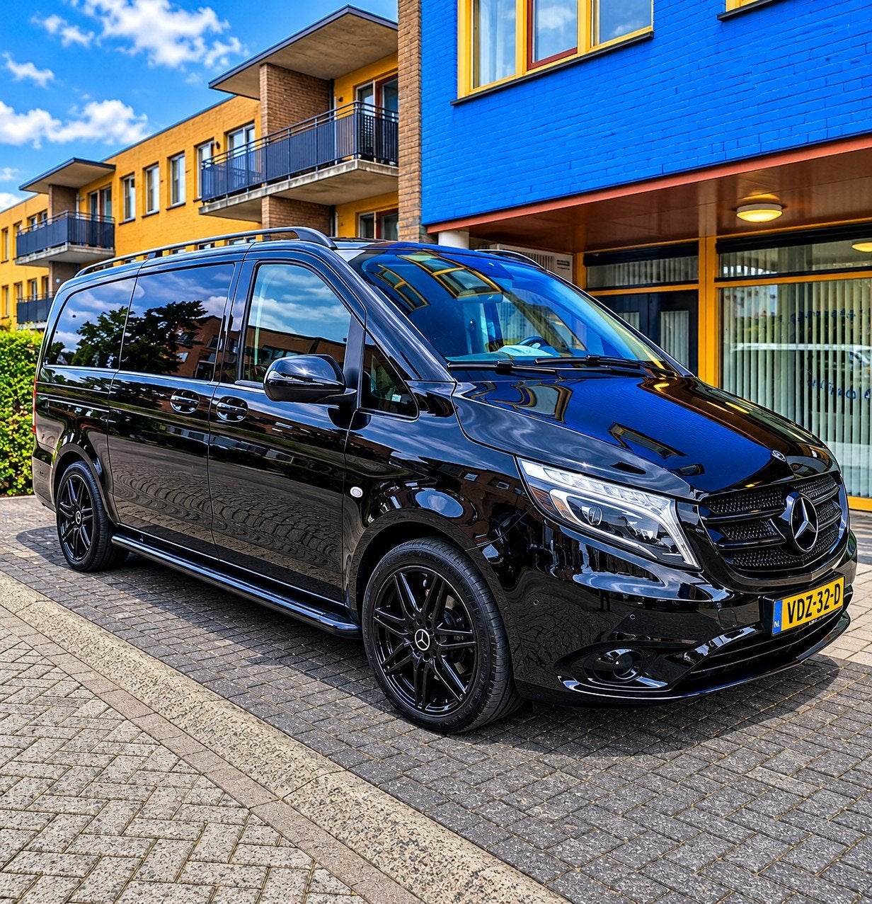 Mercedes-Benz Vito 2.1 CDI Business, dubbelcabine, 136 pk, 4 cilinders, Zwart, Particulier