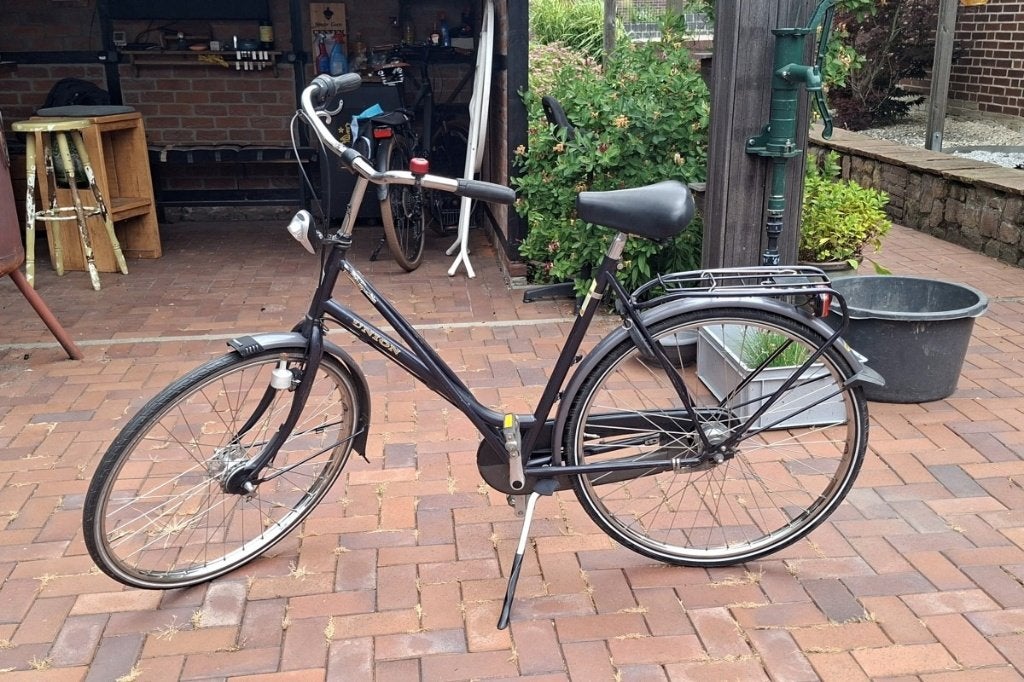 Union damesfiets 28 inch 2x remmen versnellingen 57 cm +slot, Fietsen en Brommers, Fietsen | Dames | Damesfietsen, Terugtraprem