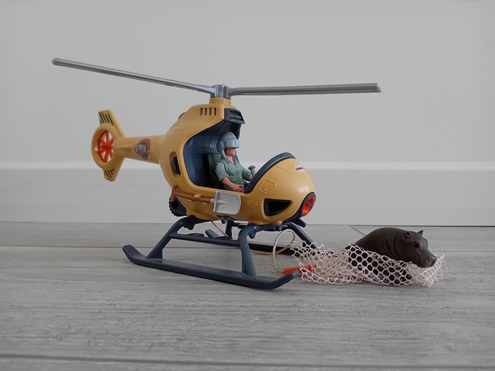 Schleich helikopter en wilde dieren, Verzenden