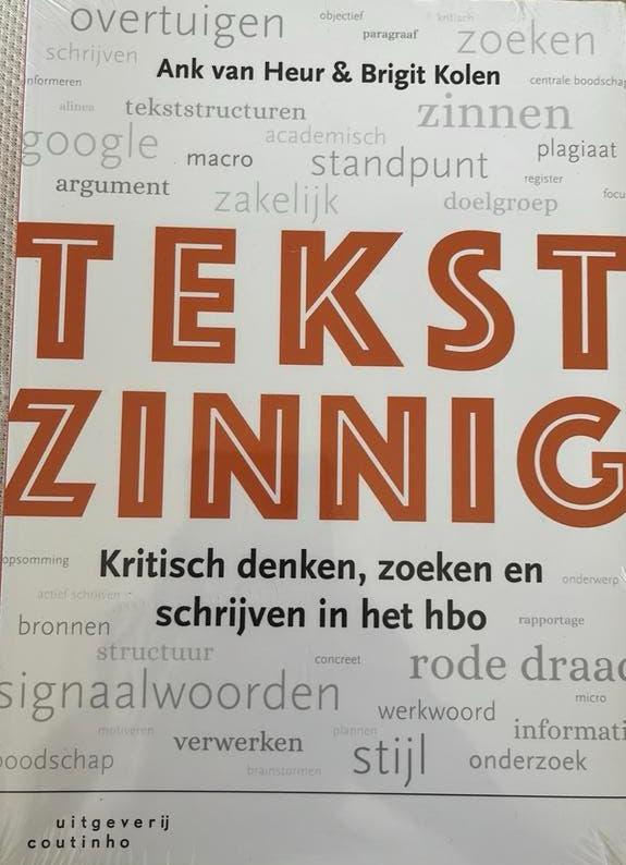 Ank van Heur - Tekstzinnig, Boeken, Verzenden, Zo goed als nieuw, Ank van Heur; Brigit Kolen, Nederlands