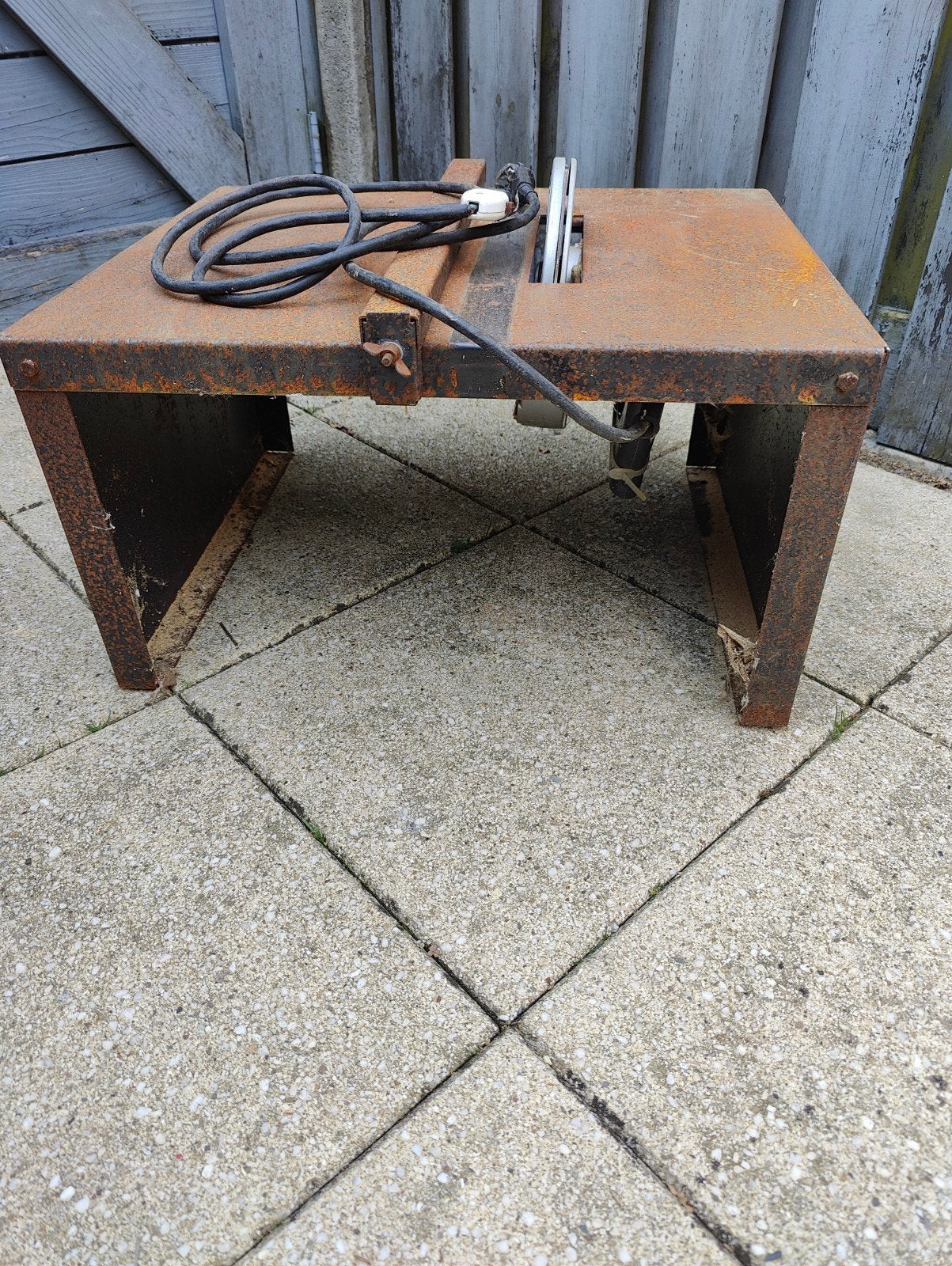 Oude Cirkelzaag met Tafel - Skil Saw, Ophalen, Gebruikt, Cirkelzaag, Skil Saw