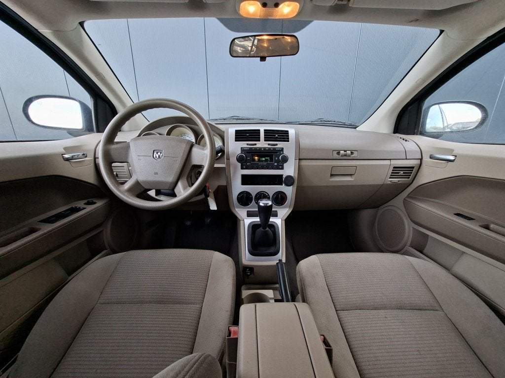 Dodge Caliber 1.8 SE | Hoge instap | Airco | NAP | Ruime aut, Auto's, Gebruikt, 1295 kg, 150 pk, Zwart