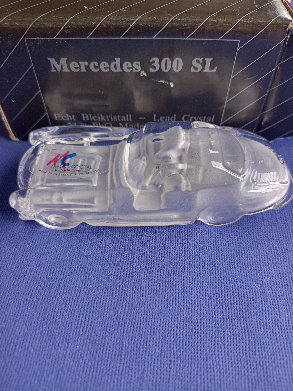 kristal mercedes 300 - 24% PbO, Ophalen of Verzenden, Zo goed als nieuw, Figuurtje