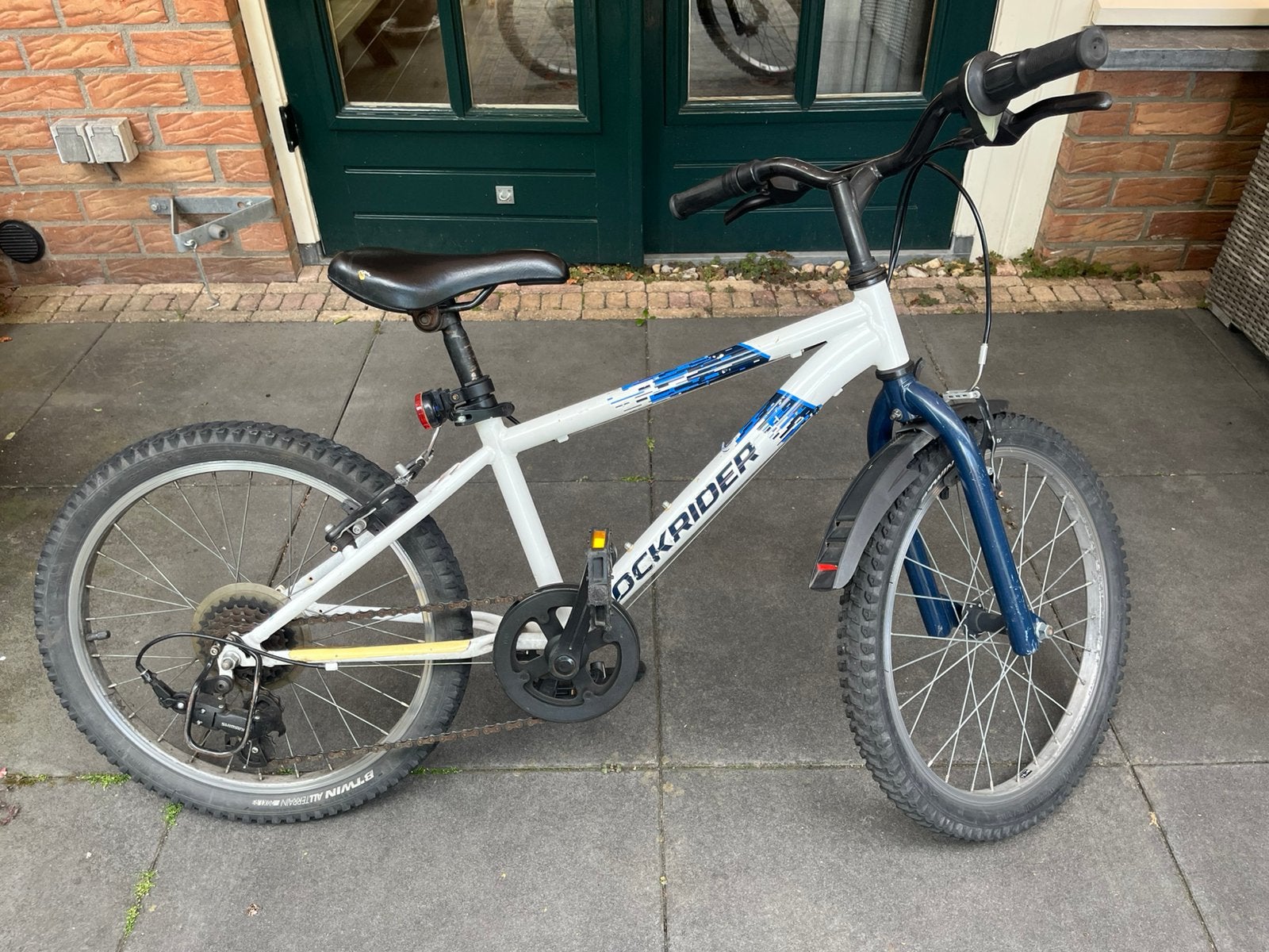 Rockrider ST100 fiets 20 inch, versnellingen en handremmen, Ophalen, Gebruikt, Staal, 20 tot 24 inch