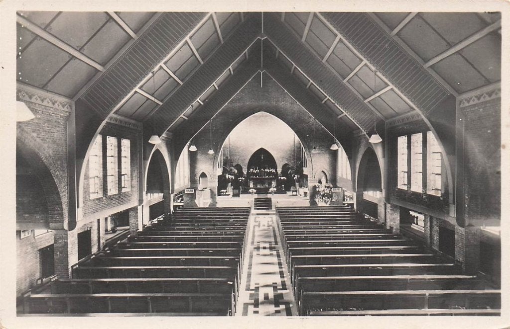 703-464-009 Interieur RK Kerk Koog aan de Zaan, Verzenden, Voor 1920, Noord-Holland