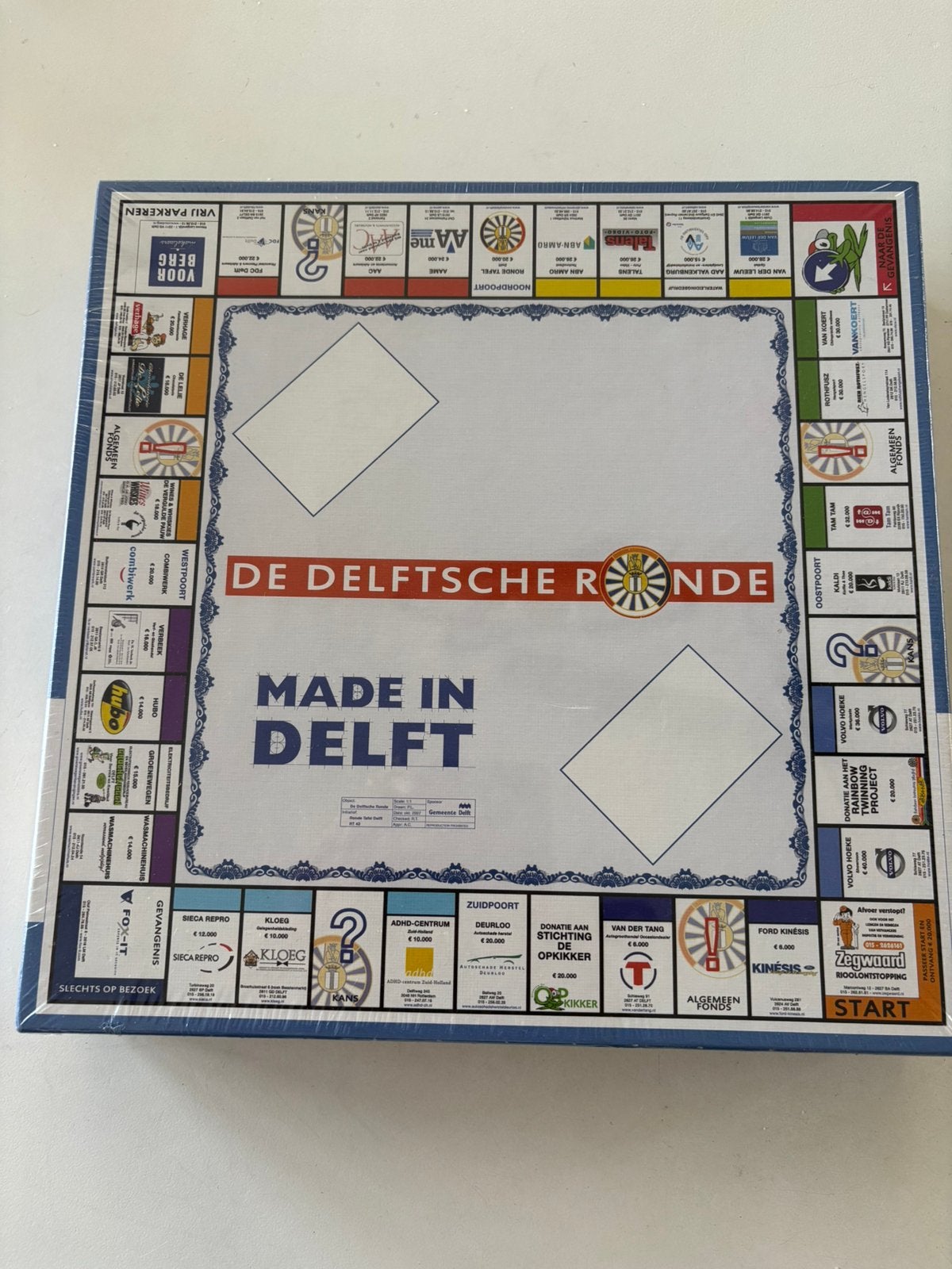 Monopoly van delft, Hobby en Vrije tijd, Gezelschapsspellen | Bordspellen, Ophalen of Verzenden, Nieuw