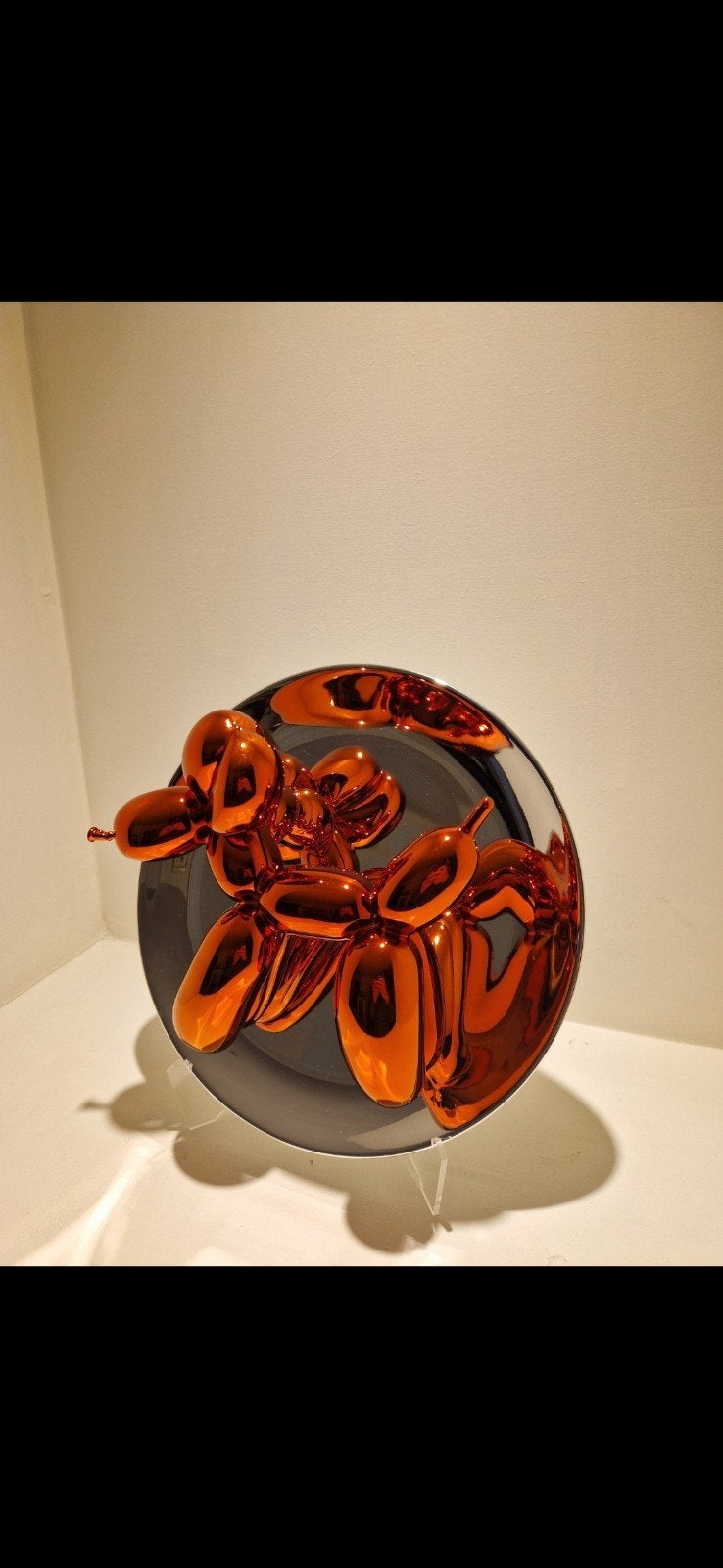 Balloon dog orange Jeff Koons, Antiek en Kunst, Antiek | Schalen, Ophalen of Verzenden
