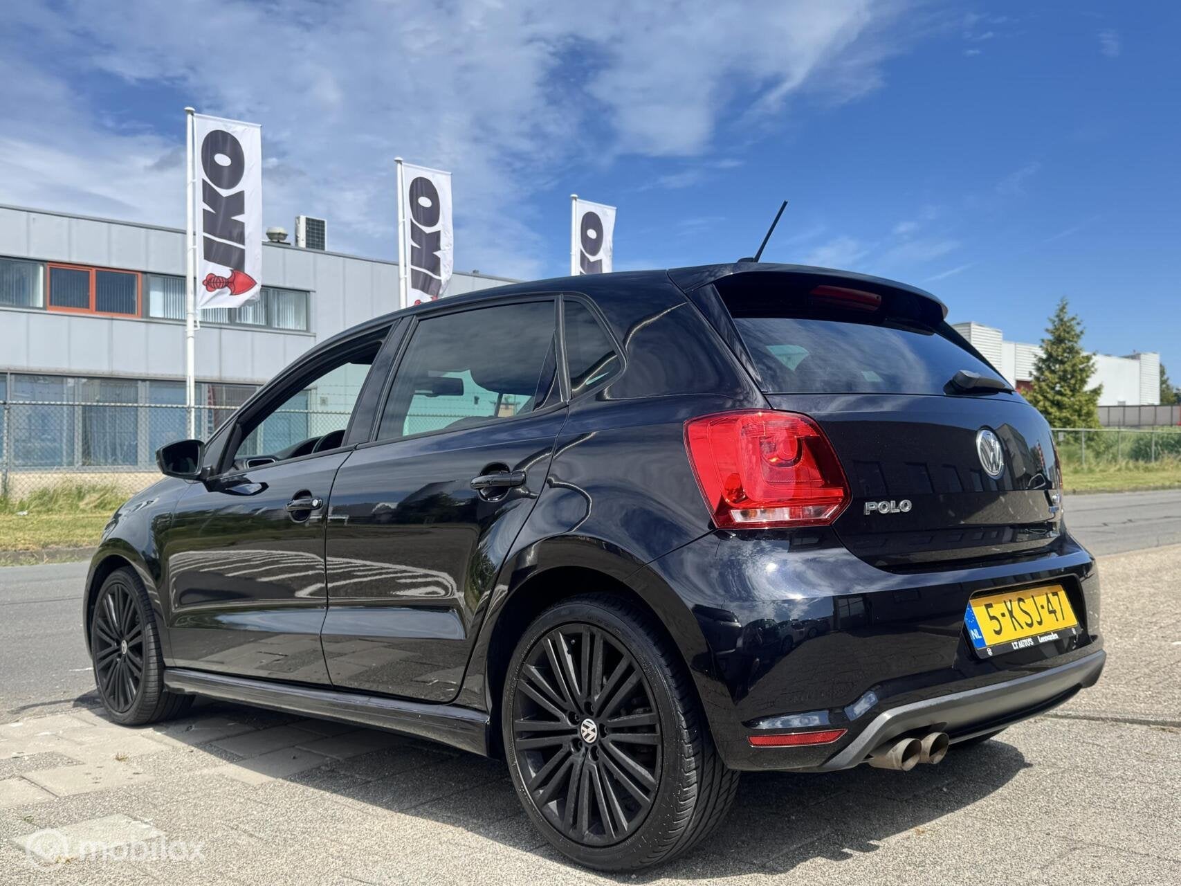 Volkswagen Polo 1.4 TSI BlueGT|½ Leer Navi Cruise Clima NAP, Voorwielaandrijving, Euro 5, 1112 kg, 4 cilinders