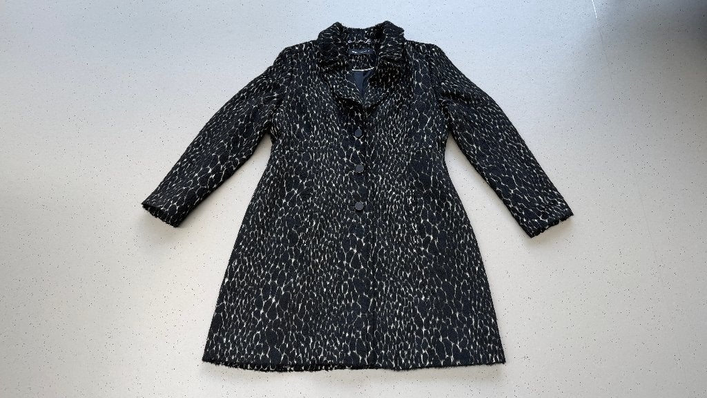 Expresso Dames Jas Maat 44 Zwart/Wit Patroon, Expresso, Zwart, Maat 42/44 (L), Ophalen of Verzenden