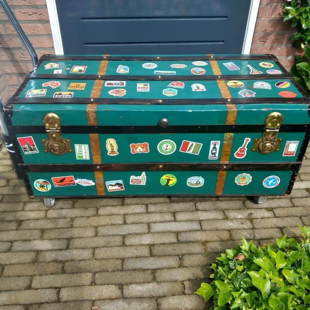 Hele leuke verkleedkist met wielen, Ophalen, Minder dan 50 cm, Minder dan 50 cm