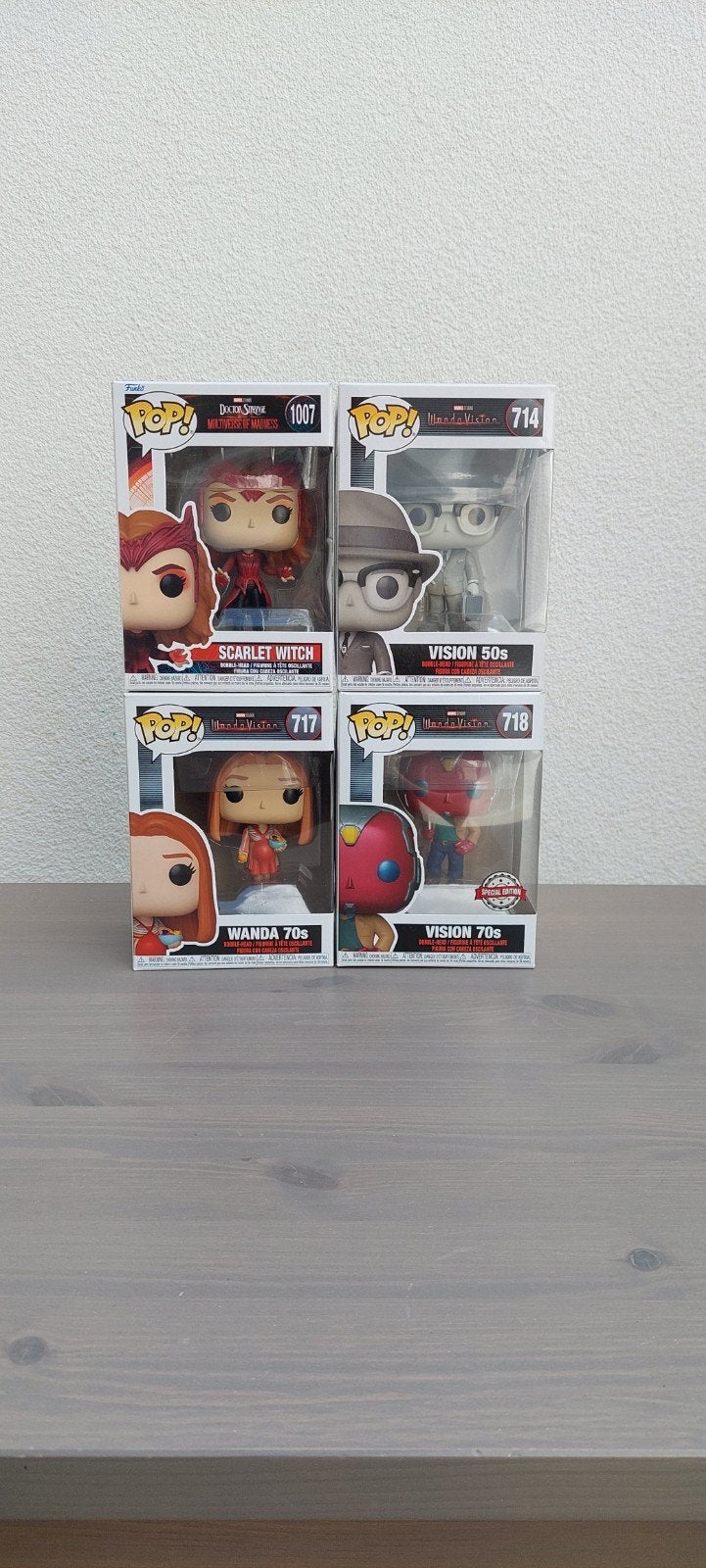 Wandavision Funko Pop Set, Ophalen of Verzenden, Zo goed als nieuw
