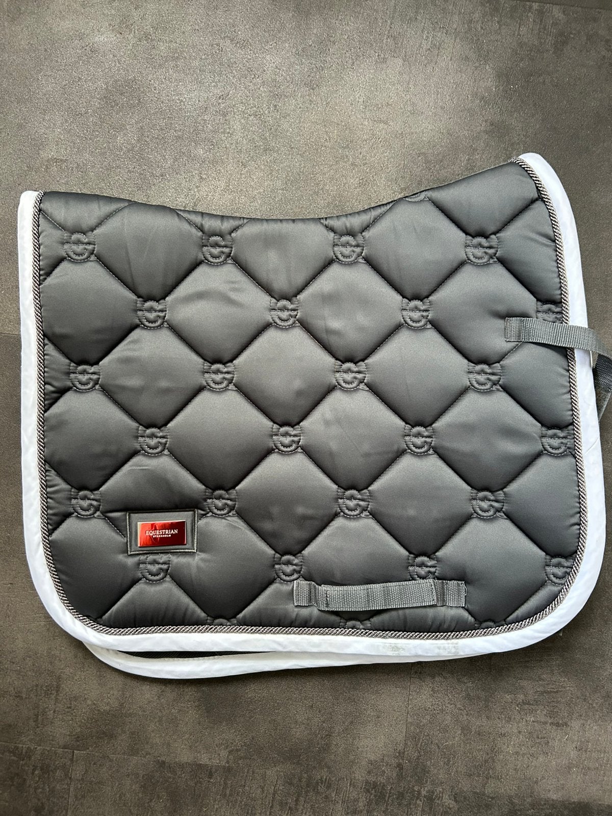 Equestrian zadeldek grijs maat Cob, Dieren en Toebehoren, Ophalen of Verzenden, Zo goed als nieuw