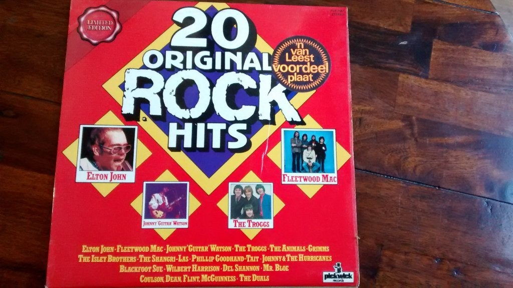LP - 20 Original Rock Hits, Ophalen of Verzenden, Zo goed als nieuw, Overige genres, LP