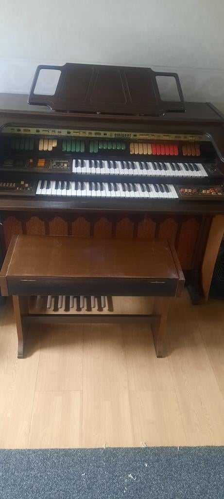 Eminent 1500 Concerto orgel, Ophalen, Gebruikt, 2 klavieren, Orgel