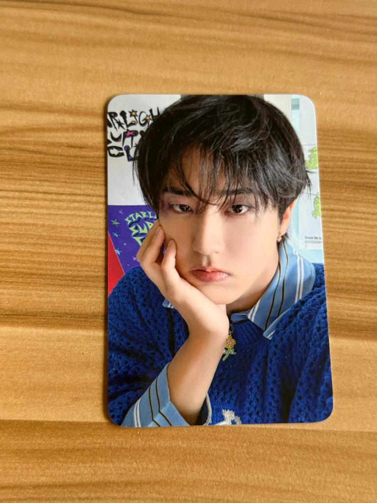 Stray Kids Han photo card starlight supper club, Ophalen of Verzenden, Zo goed als nieuw, Foto of Kaart