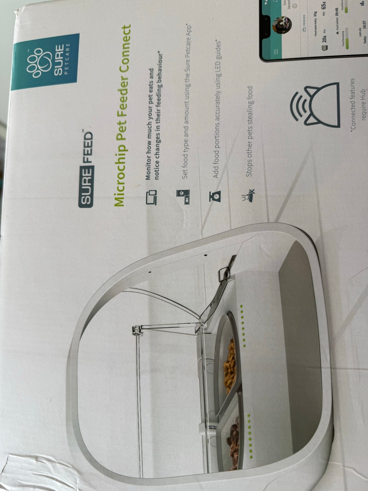 Surefeed Microchip pet feeder connect, Ophalen, Zo goed als nieuw