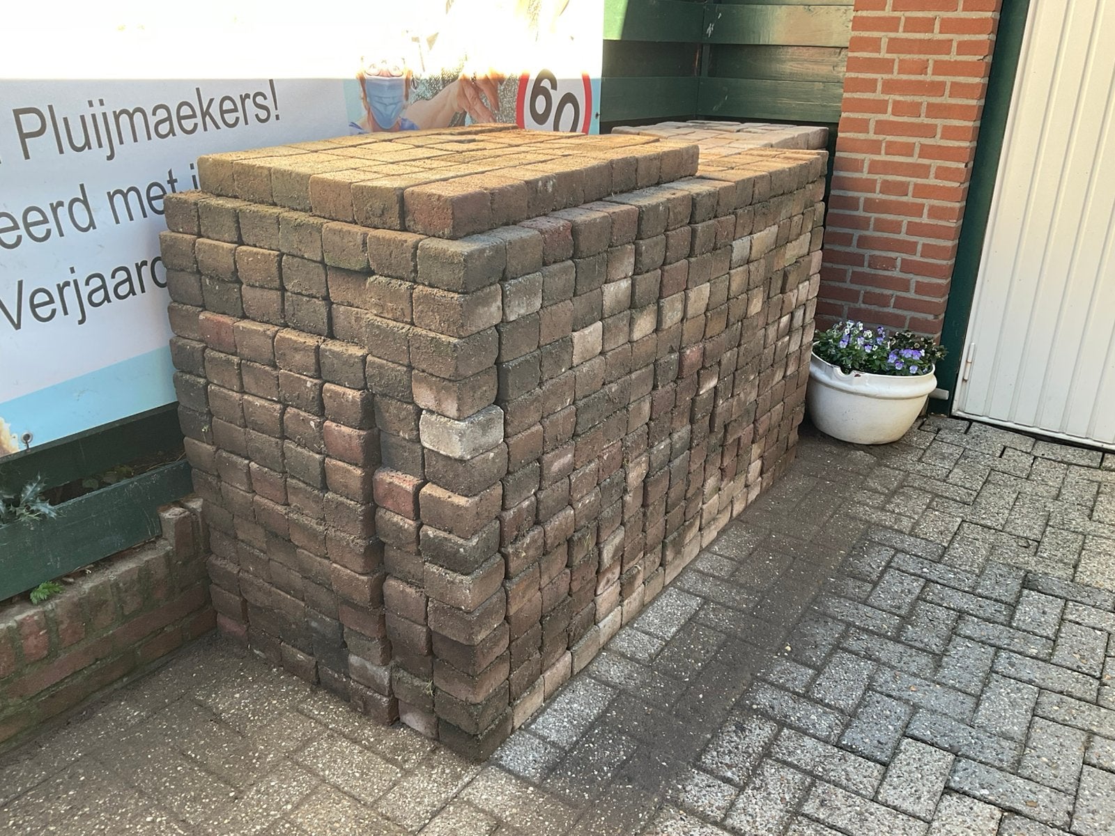 Kobbelstones (bont), Ophalen, Gebruikt, Klinkers, 10 m² of meer