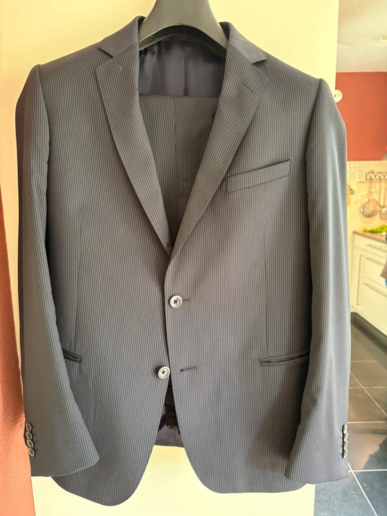 NU HALVE PRIJS! Maatpak confectie, Kleding | Heren, Kostuums en Colberts, Ophalen of Verzenden, Zo goed als nieuw, Maat 48/50 (M)