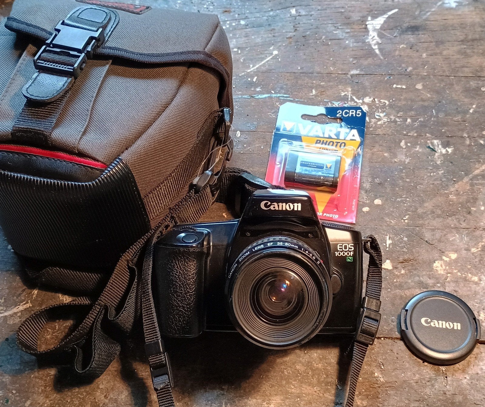 Canon 1000F, Ophalen of Verzenden, Gebruikt, Spiegelreflex, Canon