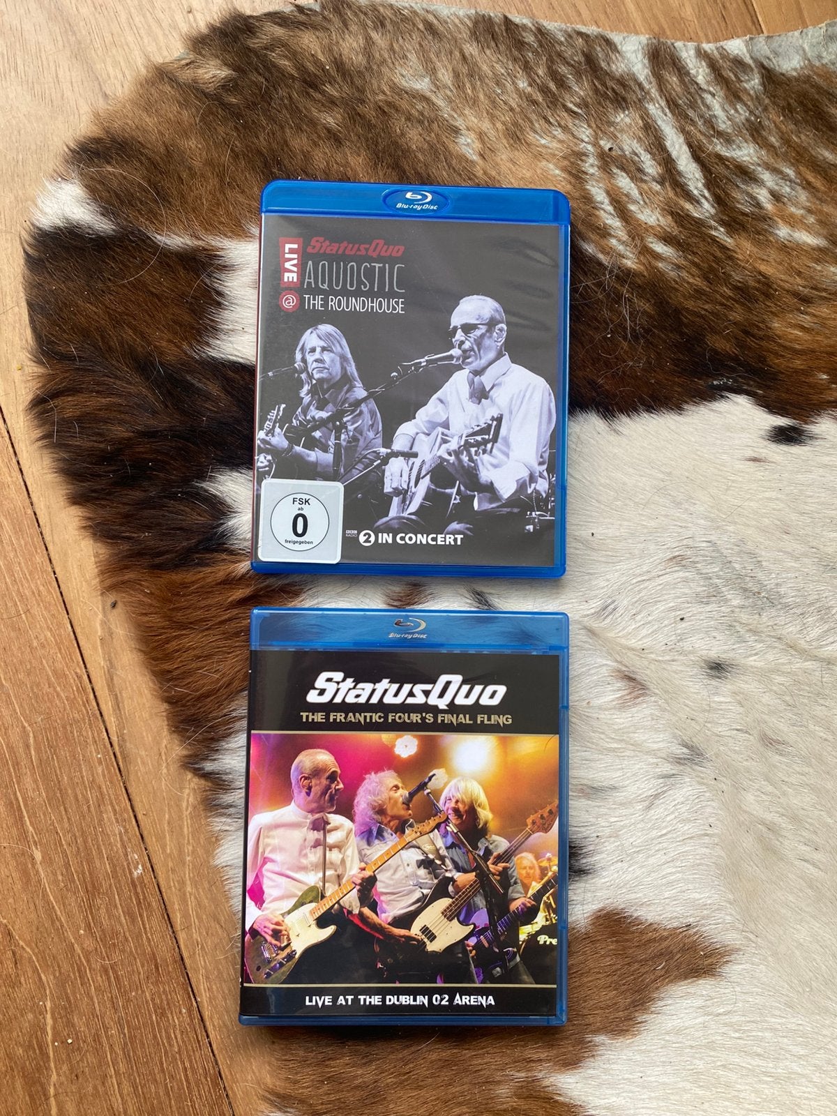 Status Quo ( Blu-Ray + cd ), Cd's en Dvd's, Ophalen of Verzenden, Zo goed als nieuw, Muziek en Concerten