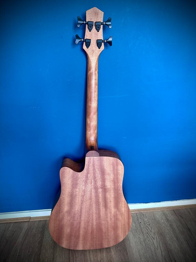 Gold Tone MicroBass Akoestische Basgitaar met hoes, Ophalen, Zo goed als nieuw, Akoestisch