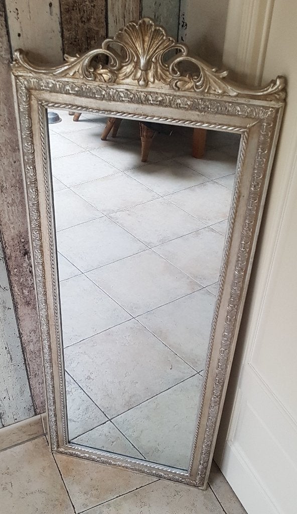3 spiegels met omlijsting (zie omschrijving), Huis en Inrichting, Woonaccessoires | Spiegels, Ophalen, 100 tot 150 cm, Zo goed als nieuw