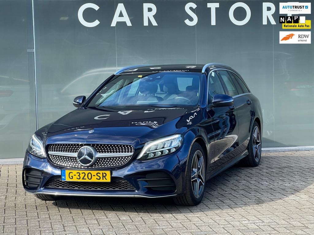 Mercedes-Benz C-klasse Estate 180 Advantage Pack AMG Pano, Automaat, Blauw, C-Klasse, 84 €/maand