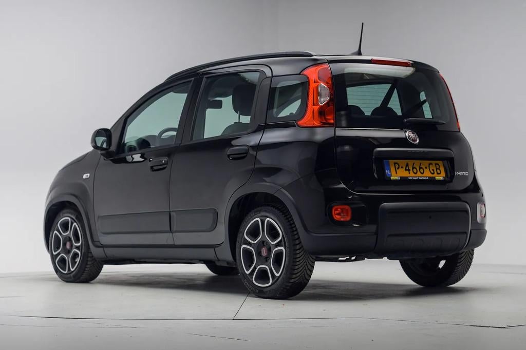 Fiat Panda 1.0 Hybride .City Life [ Navi PDC Apple /Android, Auto's, Fiat, Panda, Zwart, Origineel Nederlands, Bedrijf