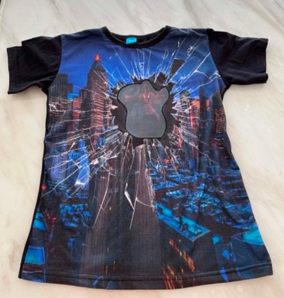 Spiderman shirt, Kinderen en Baby's, Ophalen of Verzenden, Gebruikt, Jongen, Shirt of Longsleeve