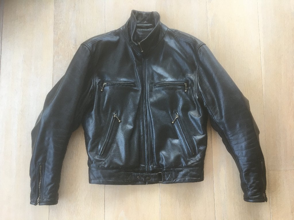 Prachtig vintage leren BMW heren motorjack in maat 54 / 56, BMW Motorrad, Heren, Jas | leer, Ophalen of Verzenden