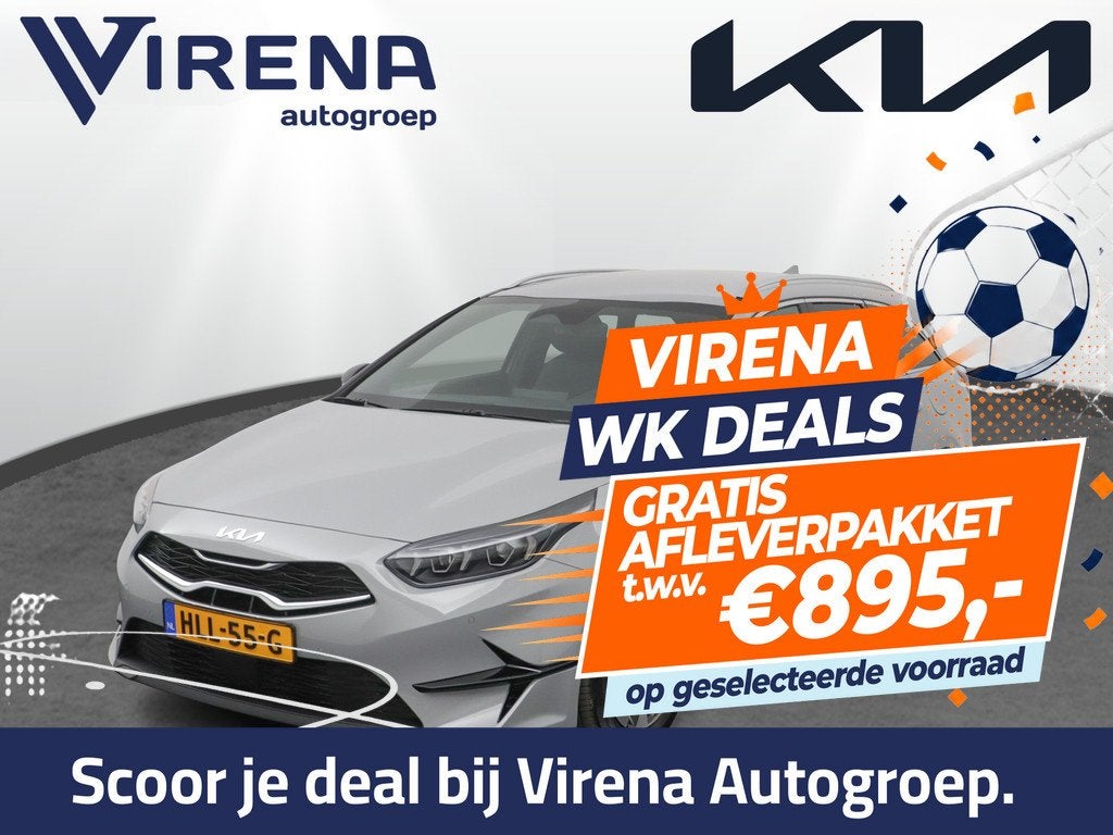 Kia Ceed Sportswagon 1.0 T-GDi MHEV Design Edition Automaat, Auto's, Kia, Stof, 1309 kg, Met garantie (alle), 100 pk