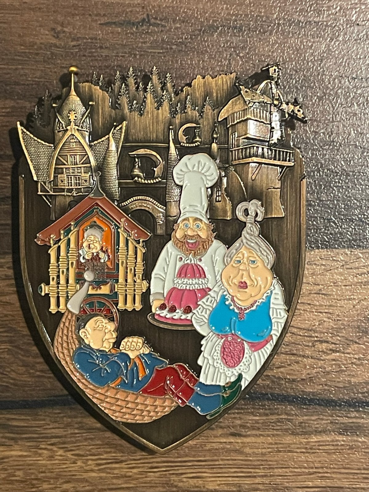 Efteling Laven Pin - Lavensymbolen, Verzamelen, Ophalen of Verzenden, Zo goed als nieuw, Button of Speldje