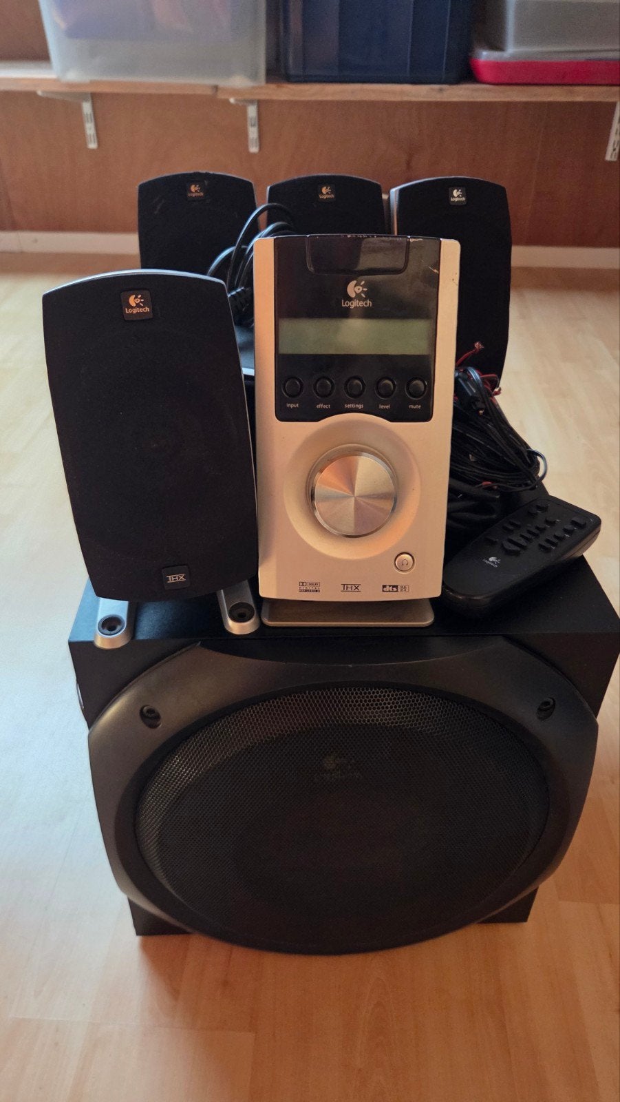 Logitech Z-5500 5.1 Surround Sound Systeem, Ophalen